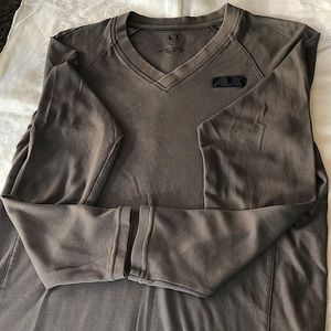 Armani Exchange long sleeve cotton shirt in size Medium